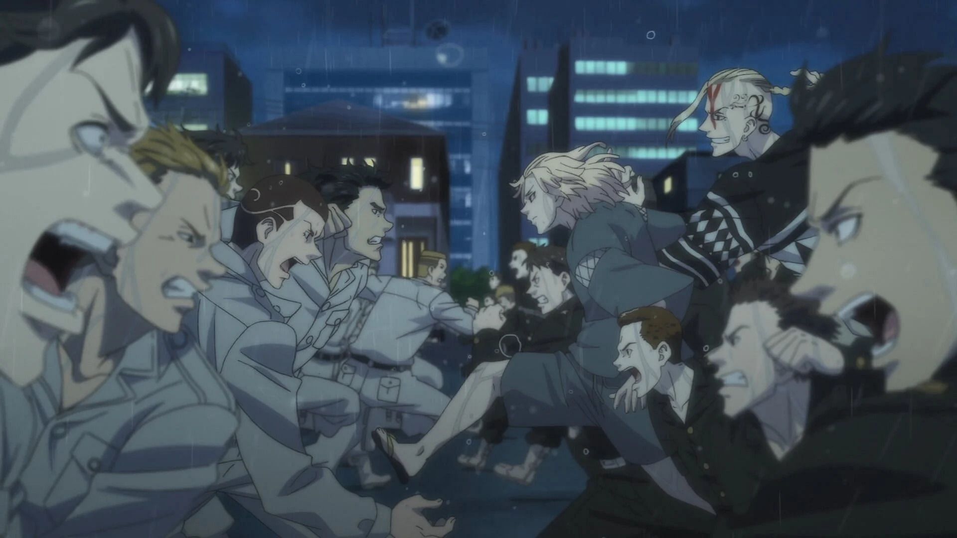 Tokyo Revengers is jam-packed with gang wars, arguably more dramatic than Wind Breaker. (Image via LIDEN FILMS)